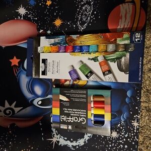 Acrylic paint and markers NWT